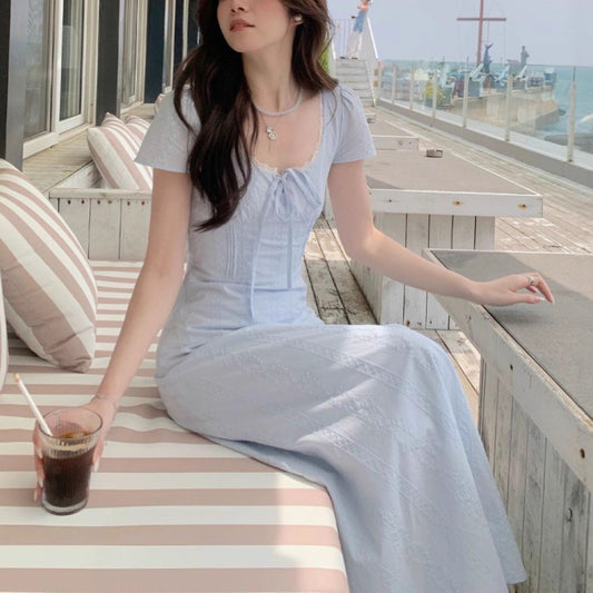 Stylish Lace Patch Dress for Women