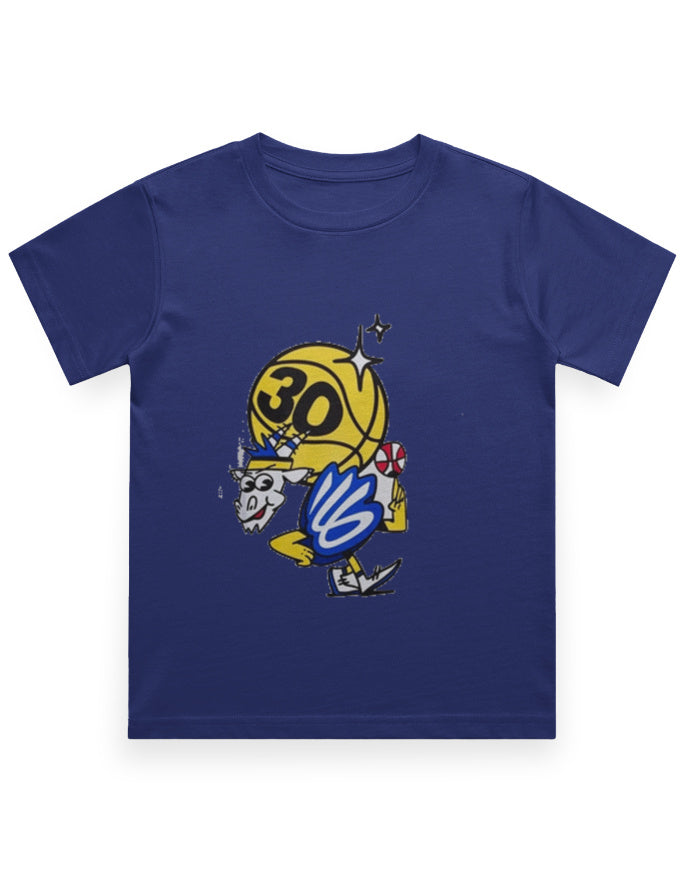 Allen Solly Boys Regular Fit Colorblock–Boy's Crew Neck T-Shirt