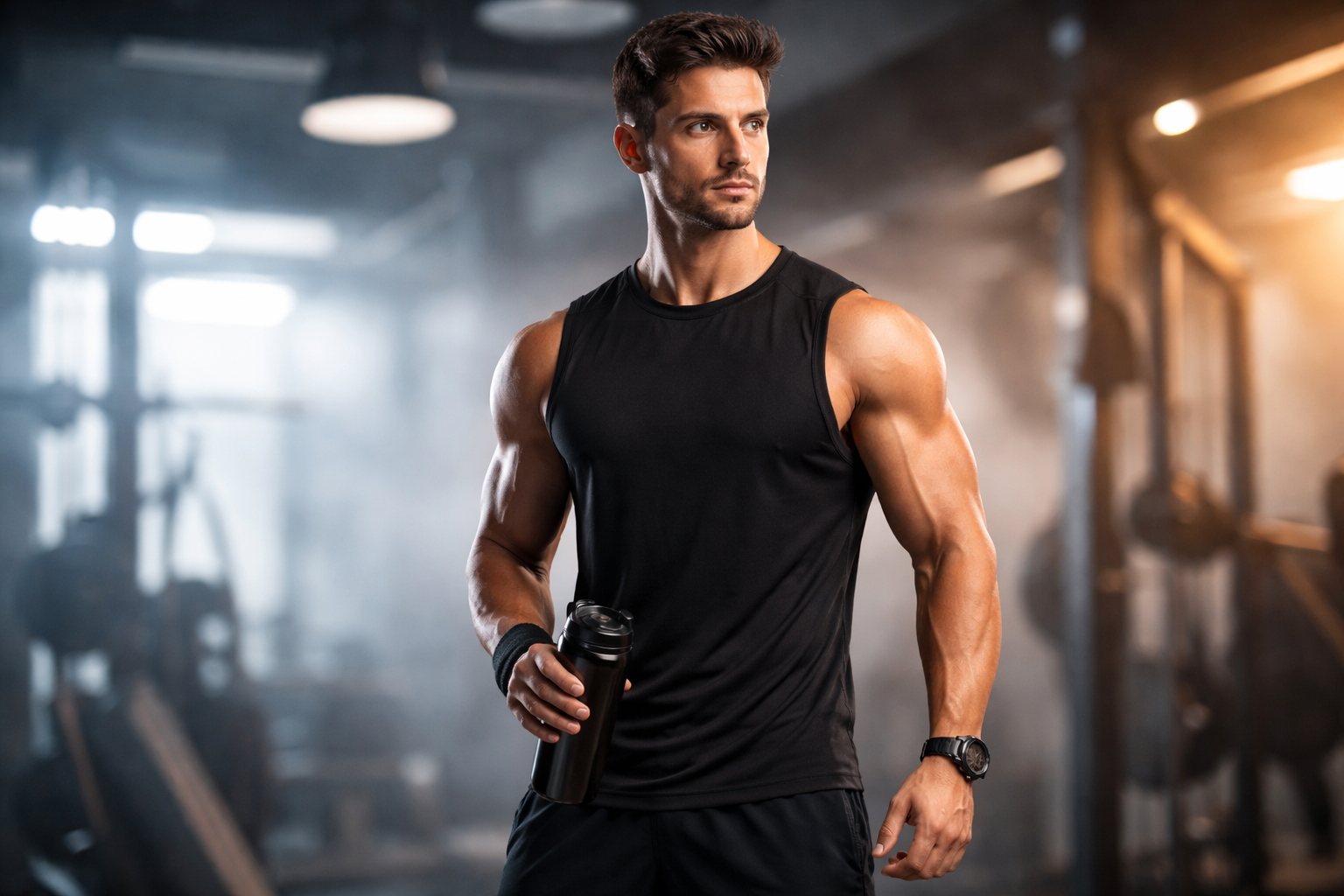 How to Style a Sleeveless Gym T-Shirt for a Sporty Look?