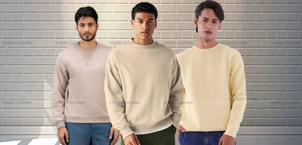 How Can Men Layer Sweatshirts for a Stylish Winter Look?