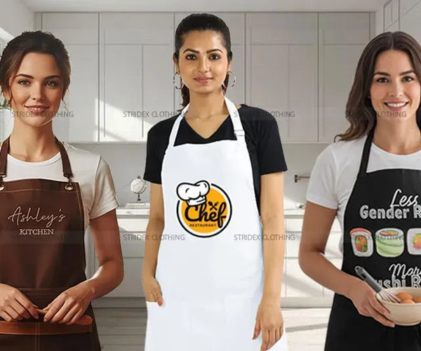 How Wearing an Apron Makes Cooking Easier and Cleaner? – Stridex Clothing