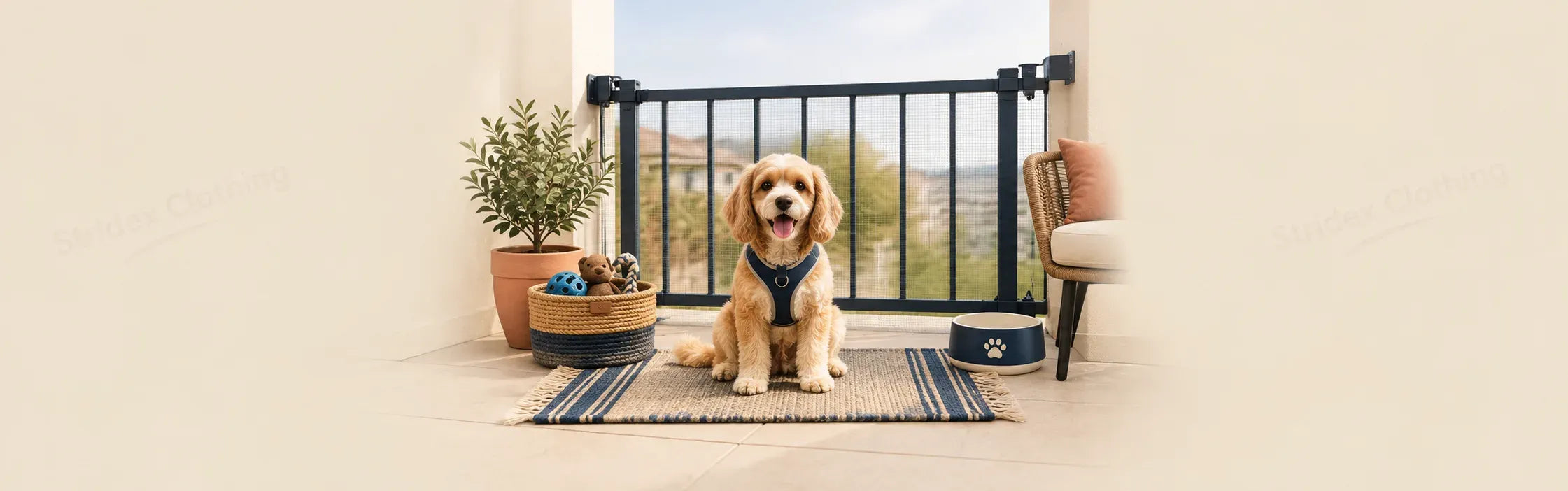 How to Choose and Install Safe Pet Guardrails for Your Balcony?