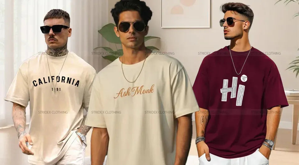 How to Pair Jeans, Shorts, and Joggers with Oversized T-Shirts?