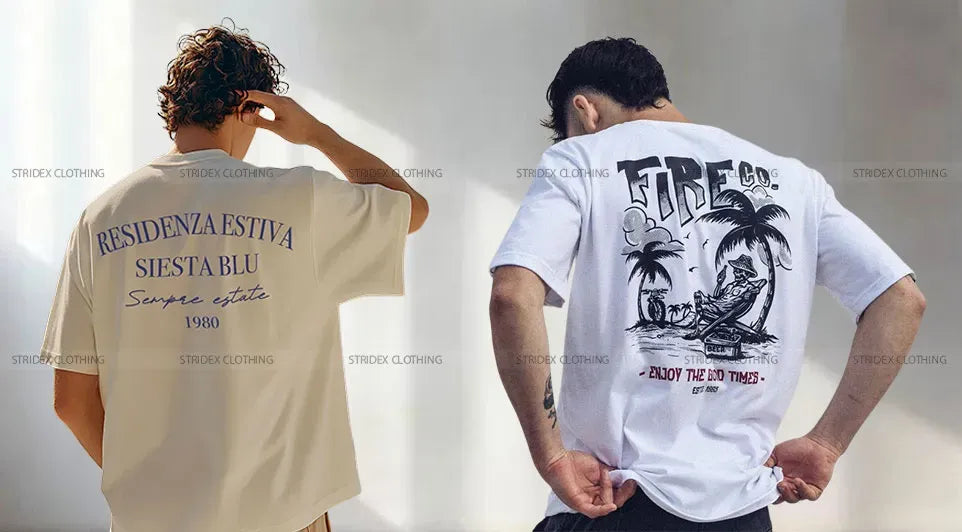 What Are the Trendiest Designs for Men’s Back Print T-Shirts in 2026?