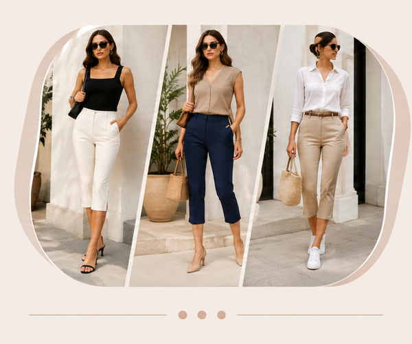 How to Make Capri Pants Look Modern and Flattering? – Stridex Clothing