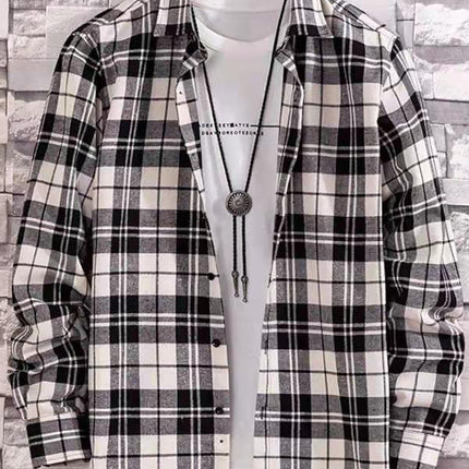 Large Long Sleeved Men's Casual Shirt
