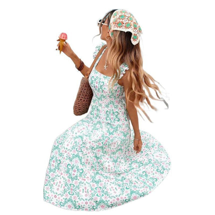 Comfortable Casual Printed Dress for Women