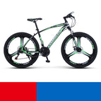 Black green three knife wheel / 24inch 21speed