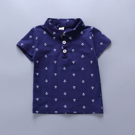 Kids Anchor Printed Clothing Set
