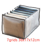Grey / 7grids 36x17x12cm