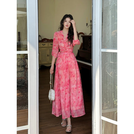 Arrival Womens Slimming High-Waist Holiday Dress