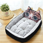 3D cat black / L