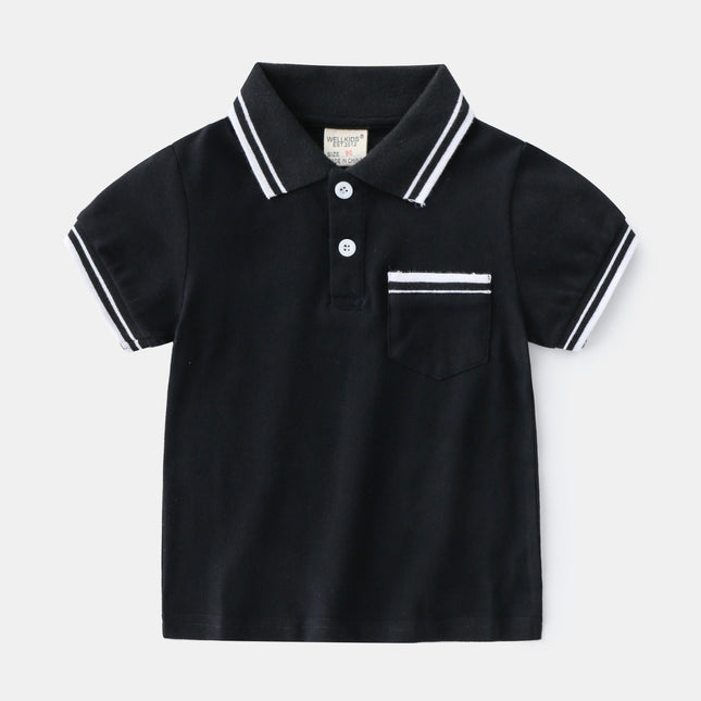 Stylish Boys’ Polo T-Shirt for Summer Outfits