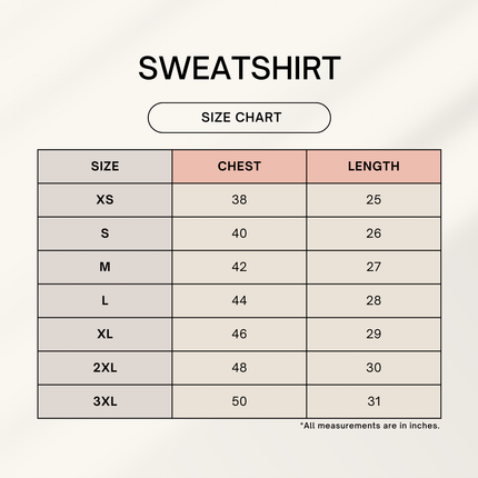 Color_Size Chart