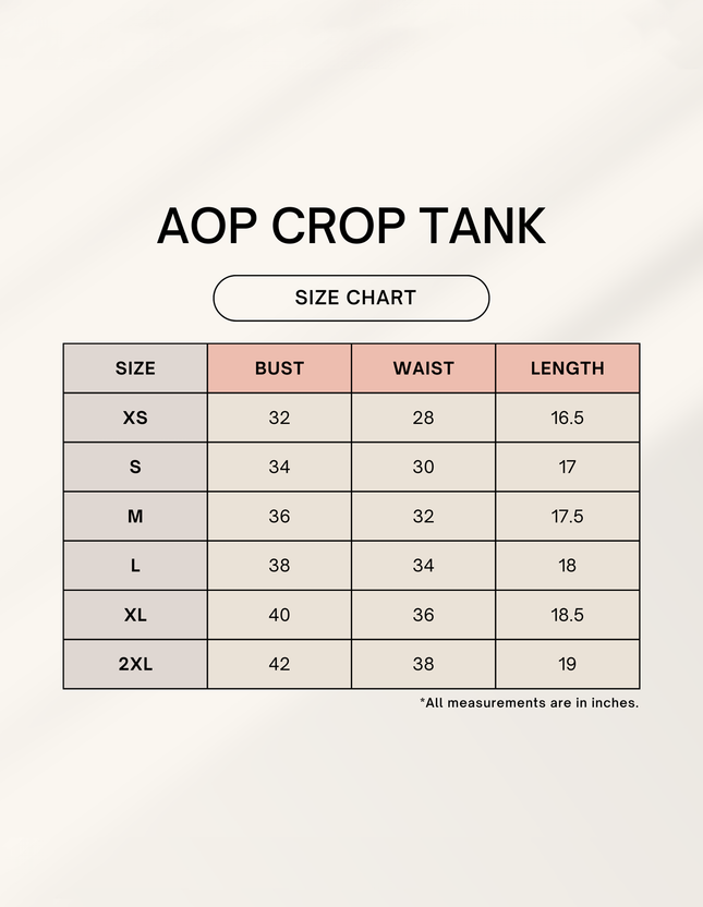Color_Size Chart