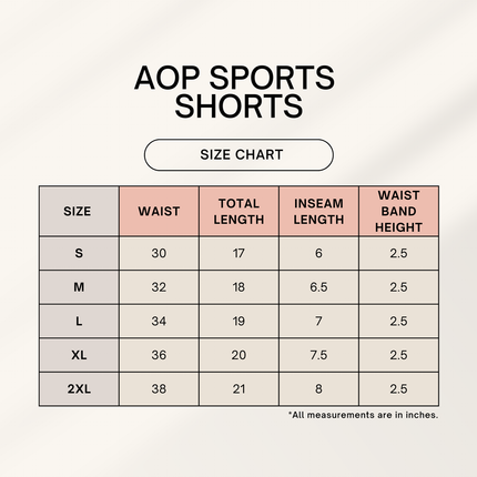 Color_Size Chart