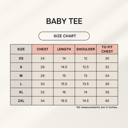Color_Size Chart