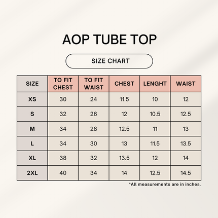 Color_Size Chart