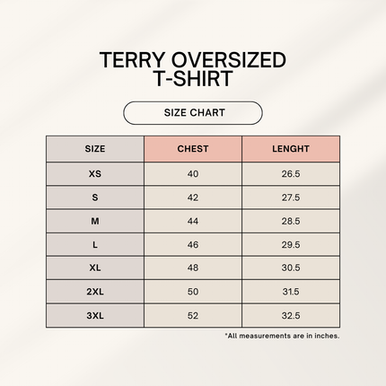 Color_Size Chart