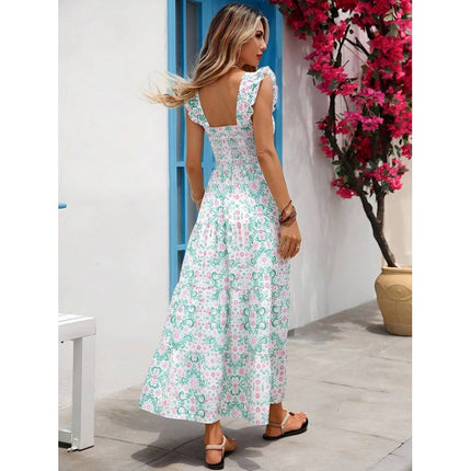 Comfortable Casual Printed Dress for Women
