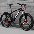 Three cuts black red / 21speed