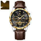Brown Leather Black