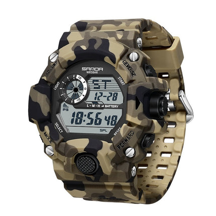 Multi-functional Camouflage Series Outdoor Sports Electronic Watch