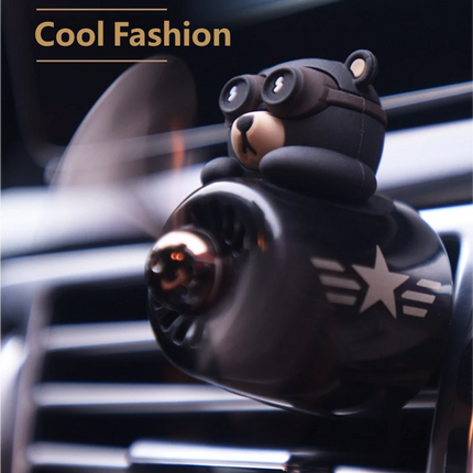 Car Vent Clip Air Freshener - Black