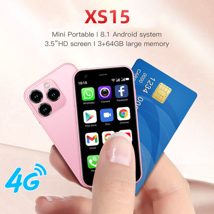 XS15 Portable Mini Phone 35-inch 2GB16GB Android Smartphone