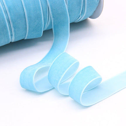 Household Portable Solid Color Velvet Ribbon