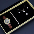 Brown Strap Watch Box 1