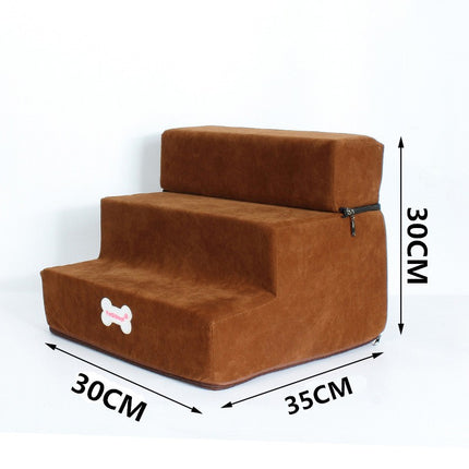 Pet Stairs Steps Cat And Dog Climb Stairs 3 Stairs Pet Bed Stairs