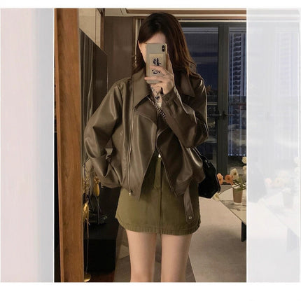 Women's Fashionable Casual Retro Long-Sleeve Jacket