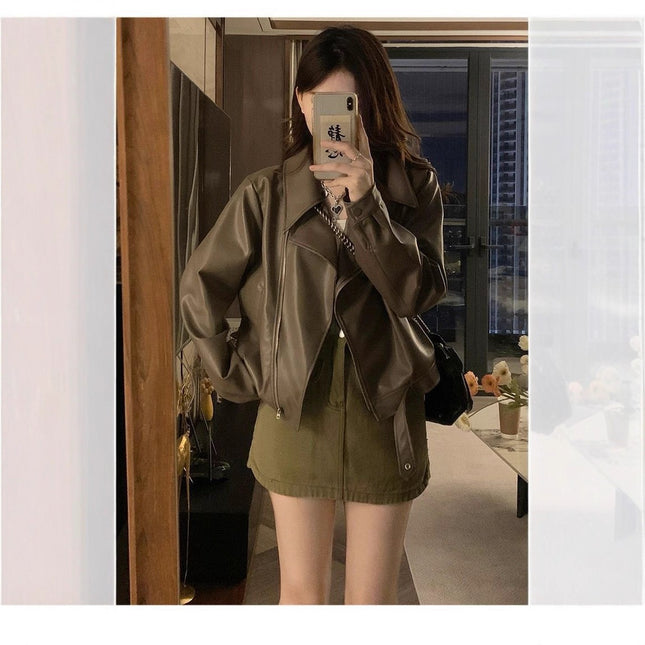 Women's Fashionable Casual Retro Long-Sleeve Jacket