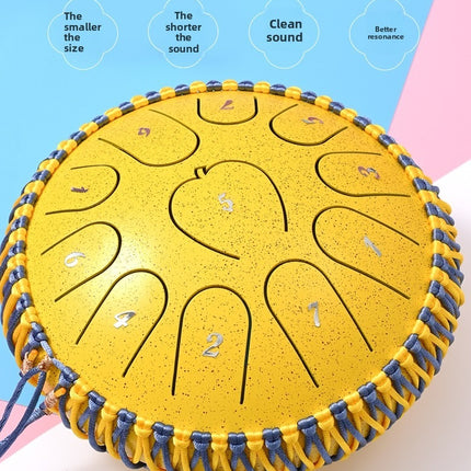 Apple-Shell Ethereal Steel Tongue Drum