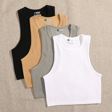 Nylon Quick Drying Running Fitness Bra Skin Friendly Nude Sports