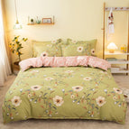 Romantic beauty green / Single quilt / 150x200