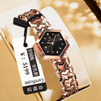 Rose Gold Black Surface