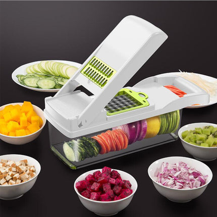 Multifunctional Vegetable Cutter Home Kitchen Slicing And Dicing Fruit Artifact