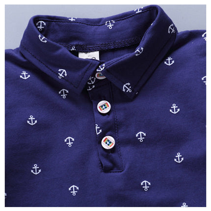 Kids Anchor Printed Clothing Set