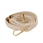 Beige / Gold buckle