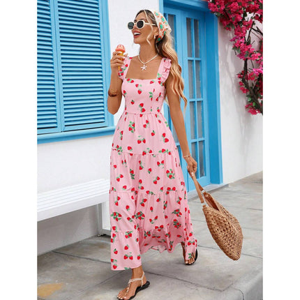 Comfortable Casual Printed Dress for Women