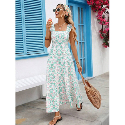 Comfortable Casual Printed Dress for Women