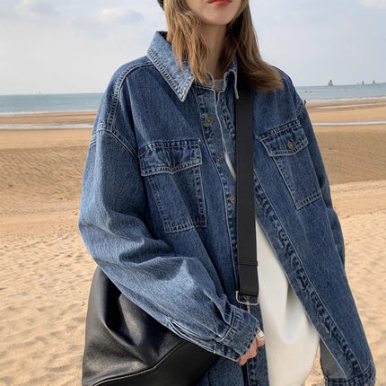 Korean-style Chic Versatile Design-layered Shirt Top