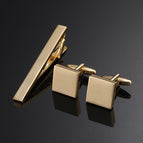 Gold Square Brushed / 18K