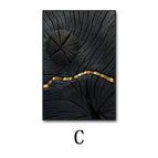 C / 50x 70 Gold Frame Canvas