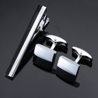 Silver Black Square / 18K