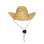 Straw cowboy hat / One size