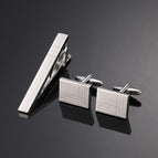 Silver Laser Lines / 18K