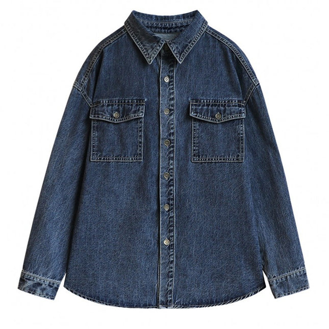 Korean-style Chic Versatile Design-layered Shirt Top